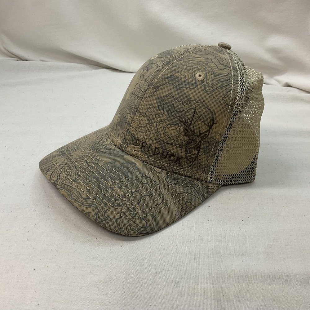 Dry Duck Territory NWT Adjustible Hat, Green Terrain Camo, Hunting Outdoor